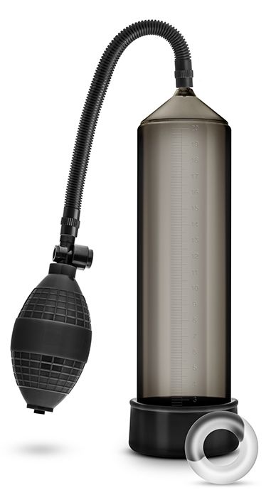 Черная вакуумная помпа VX101 Male Enhancement Pump - Blush Novelties - в Димитровграде купить с доставкой