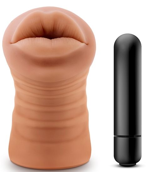 Кофейный мастурбатор-ротик Isabella - Blush Novelties - в Димитровграде купить с доставкой