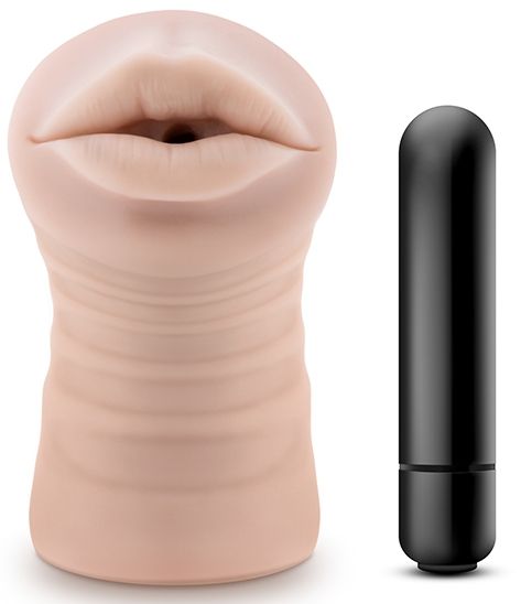 Телесный мастурбатор-ротик Skye - Blush Novelties - в Димитровграде купить с доставкой