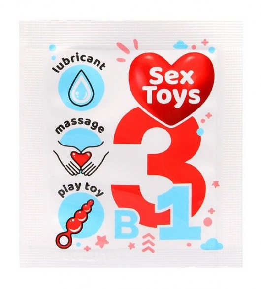 Гель-лубрикант на водной основе Sex Toys - 4 гр. - Биоритм - купить с доставкой в Димитровграде