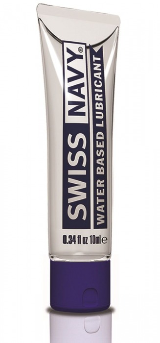 Лубрикант Swiss Navy Water Based Lube на водной основе - 10 мл. - Swiss navy - купить с доставкой в Димитровграде