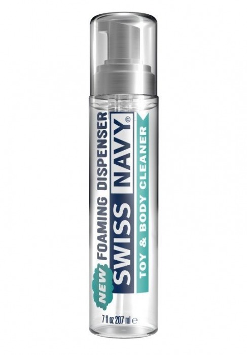 Очищающая пенка для игрушек и тела Swiss Navy Toy   Body Cleaner Foamer - 207 мл. - Swiss navy - купить с доставкой в Димитровграде