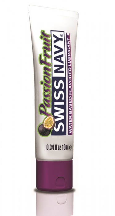 Лубрикант Swiss Navy Passion Fruit Lube с ароматом маракуйи - 10 мл. - Swiss navy - купить с доставкой в Димитровграде