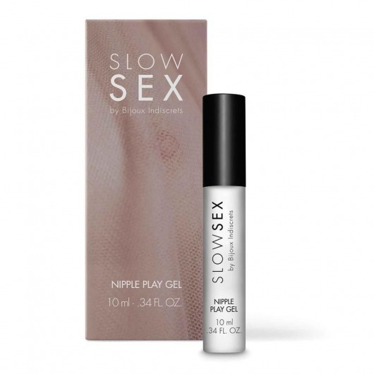 Возбуждающий гель для сосков Slow Sex Nipple Play Gel - 10 мл. - Bijoux Indiscrets - купить с доставкой в Димитровграде