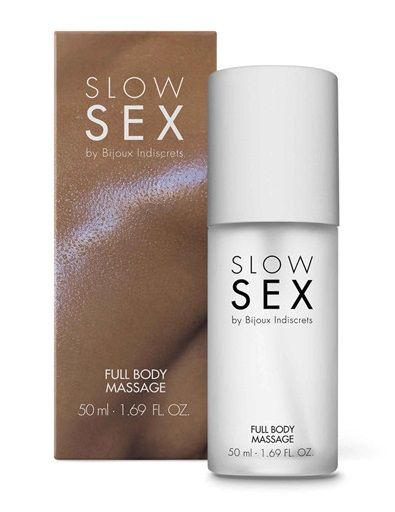 Массажный гель Slow Sex Full Body Massage - 50 мл. - Bijoux Indiscrets - купить с доставкой в Димитровграде