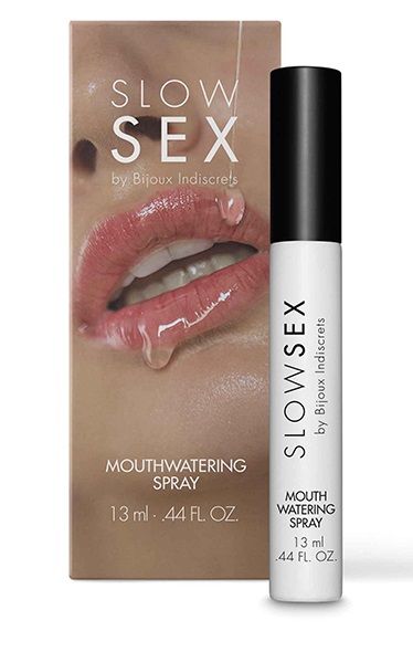 Спрей для усиления слюноотделения Slow Sex Mouthwatering Spray - 13 мл. - Bijoux Indiscrets - купить с доставкой в Димитровграде
