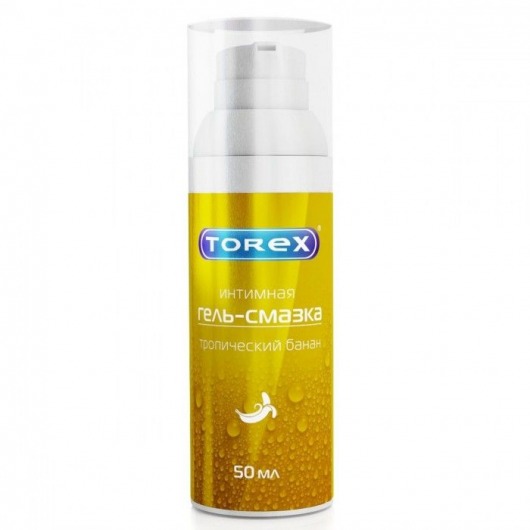 Гель-смазка на водной основе Torex  Тропический банан  - 50 мл. - Torex - купить с доставкой в Димитровграде