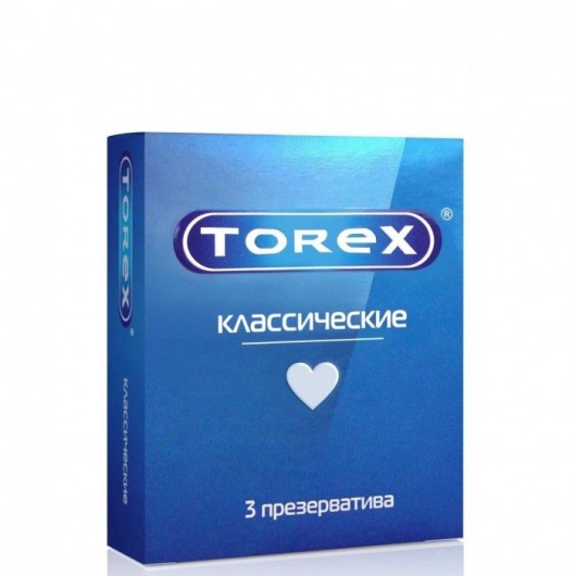 Гладкие презервативы Torex  Классические  - 3 шт. - Torex - купить с доставкой в Димитровграде