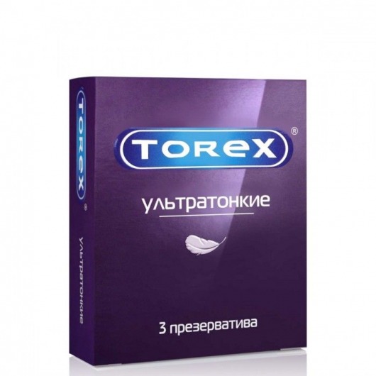 Презервативы Torex  Ультратонкие  - 3 шт. - Torex - купить с доставкой в Димитровграде