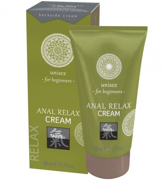 Анальный крем Anal Relax Cream - 50 мл. - Shiatsu - купить с доставкой в Димитровграде