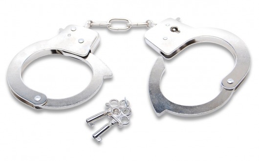 Наручники с ключами Official Handcuffs - Pipedream - купить с доставкой в Димитровграде