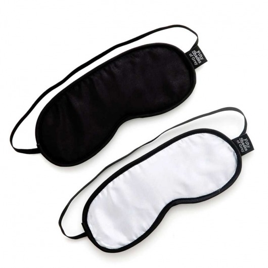 Набор из двух масок на глаза Soft Blindfold Twin Pack - Fifty Shades of Grey - купить с доставкой в Димитровграде