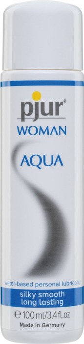Лубрикант на водной основе pjur WOMAN Aqua - 100 мл. - Pjur - купить с доставкой в Димитровграде