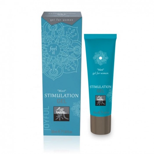 Возбуждающий интимный гель STIMULATION GEL Mint - 30 мл. - Shiatsu - купить с доставкой в Димитровграде