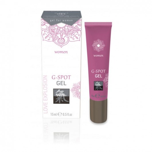 Возбуждающий интимный гель G-SPOT GEL - 15 мл. - Shiatsu - купить с доставкой в Димитровграде