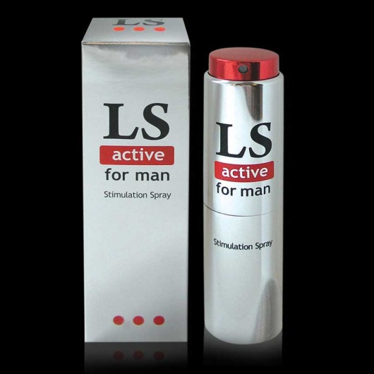 Спрей-стимулятор для мужчин Lovespray Active Man - 18 мл. - Биоритм - купить с доставкой в Димитровграде