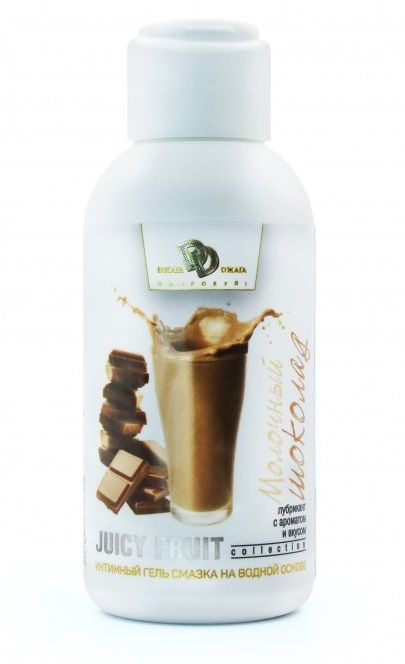 Интимный гель-смазка JUICY FRUIT с ароматом молочного шоколада - 100 мл. - БиоМед - купить с доставкой в Димитровграде