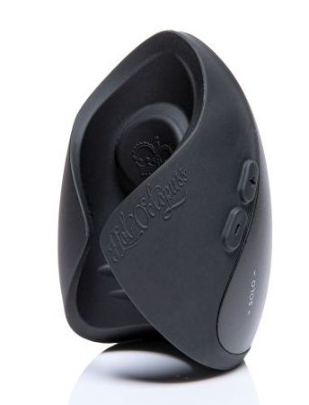 Черный инновационный мужской вибратор PULSE SOLO ESSENTIAL - Hot Octopuss - в Димитровграде купить с доставкой