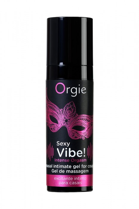 Гель для массажа ORGIE Sexy Vibe Intense Orgasm - 15 мл. - ORGIE - купить с доставкой в Димитровграде