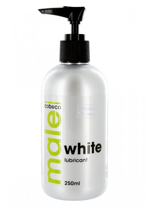 Анальная смазка на водной основе MALE Cobeco White Lubricant - 250 мл. - Cobeco - купить с доставкой в Димитровграде