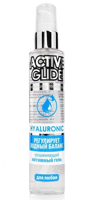 Увлажняющий интимный гель Active Glide Hyaluronic - 100 гр. - Биоритм - купить с доставкой в Димитровграде