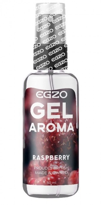 Интимный лубрикант EGZO AROMA с ароматом малины - 50 мл. - EGZO - купить с доставкой в Димитровграде
