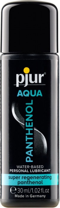 Лубрикант на водной основе с пантенолом pjur AQUA Panthenol - 30 мл. - Pjur - купить с доставкой в Димитровграде