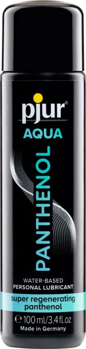 Лубрикант на водной основе с пантенолом pjur AQUA Panthenol - 100 мл. - Pjur - купить с доставкой в Димитровграде