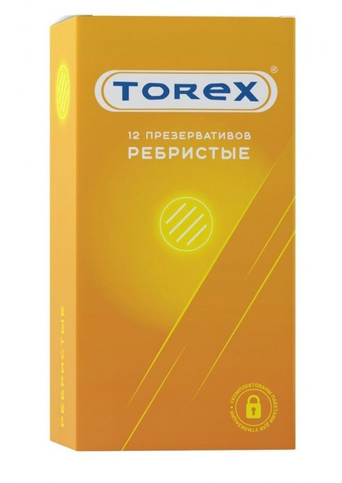 Текстурированные презервативы Torex  Ребристые  - 12 шт. - Torex - купить с доставкой в Димитровграде