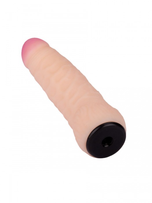 Пояс-трусики с насадкой Glamour - 17 см. - LOVETOY (А-Полимер) - купить с доставкой в Димитровграде