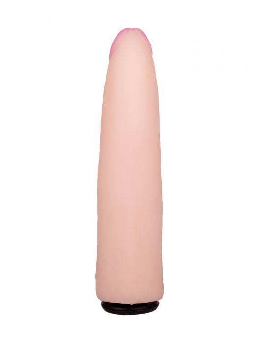 Пояс-трусики с насадкой Glamour - 17 см. - LOVETOY (А-Полимер) - купить с доставкой в Димитровграде