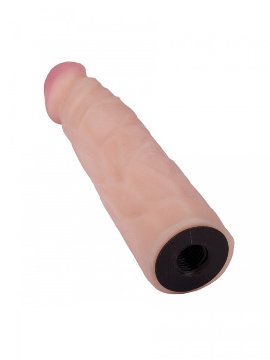 Пояс-трусики с насадкой Soft-Prince - 18,5 см. - LOVETOY (А-Полимер) - купить с доставкой в Димитровграде