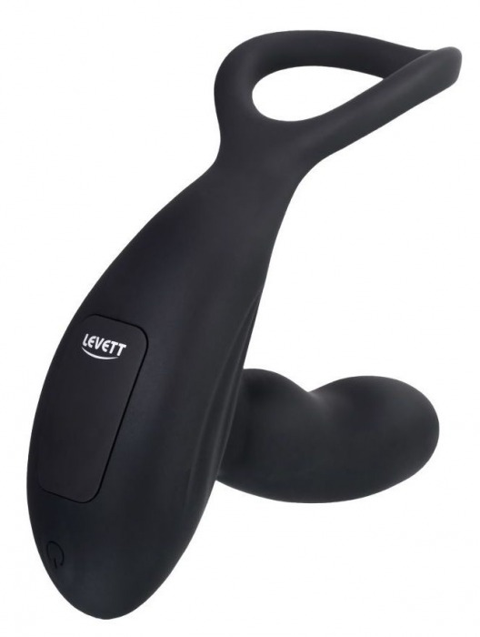Черный стимулятор простаты Maud с вибрацией - Levett - в Димитровграде купить с доставкой