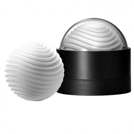 Белый мастурбатор Tenga Geo Aqua - Tenga - в Димитровграде купить с доставкой