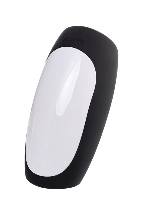 Черно-белый перезаряжаемый мастурбатор Erotist Hailstorm - Erotist Adult Toys - в Димитровграде купить с доставкой