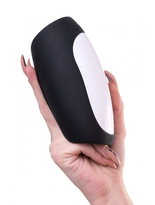 Черно-белый перезаряжаемый мастурбатор Erotist Hailstorm - Erotist Adult Toys - в Димитровграде купить с доставкой