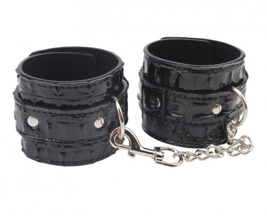 Черные наручники Surrender Wrist Restraints - Chisa - купить с доставкой в Димитровграде