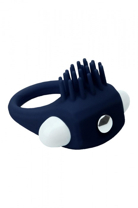 Синее эрекционное виброкольцо STIMU RING - Dream Toys - в Димитровграде купить с доставкой
