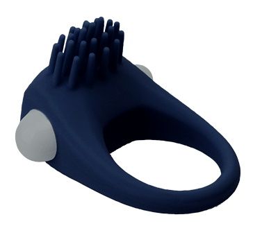 Синее эрекционное виброкольцо STIMU RING - Dream Toys - в Димитровграде купить с доставкой