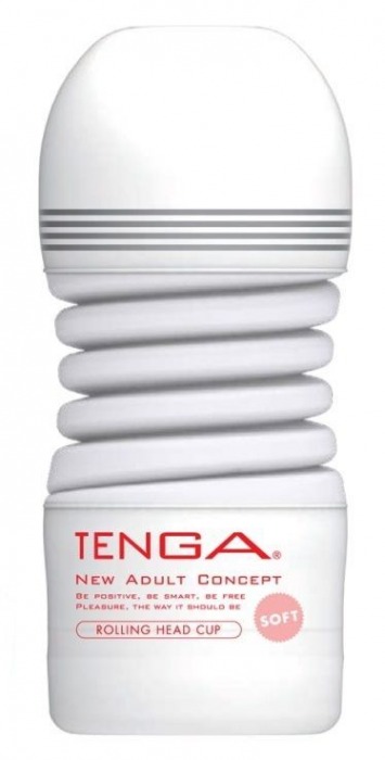 Мастурбатор TENGA Rolling Head Cup Soft - Tenga - в Димитровграде купить с доставкой