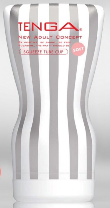 Мастурбатор TENGA Squeeze Tube Cup Soft - Tenga - в Димитровграде купить с доставкой