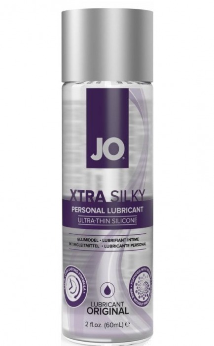 Лубрикант на силиконовой основе JO Xtra Silky - 60 мл. - System JO - купить с доставкой в Димитровграде