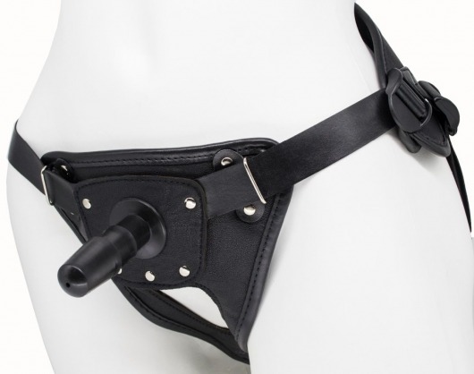Черный пояс для насадок BEST CLASS STRAP - LOVETOY (А-Полимер) - купить с доставкой в Димитровграде