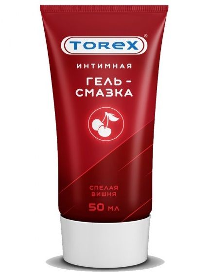 Смазка на водной основе TOREX  Спелая вишня  - 50 мл. - Torex - купить с доставкой в Димитровграде