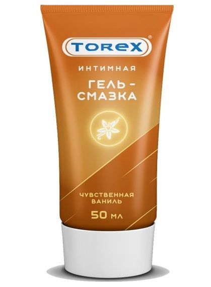 Смазка на водной основе TOREX  Чувственная ваниль  - 50 мл. - Torex - купить с доставкой в Димитровграде