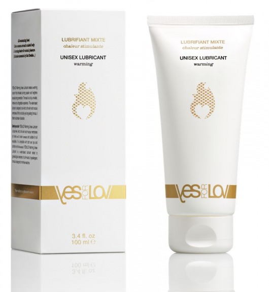 Лубрикант на водной основе с согревающим эффектом Warming Unisex Lubricant - 100 мл. - YESforLOV - купить с доставкой в Димитровграде