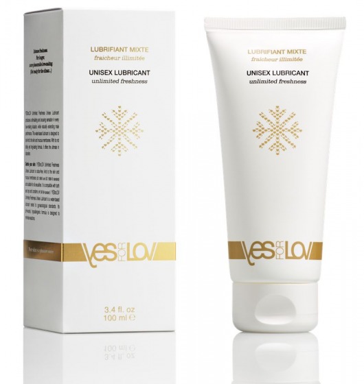 Лубрикант на водной основе с охлаждающим эффектом Unlimited Freshness Unisex Lubricant - 100 мл. - YESforLOV - купить с доставкой в Димитровграде