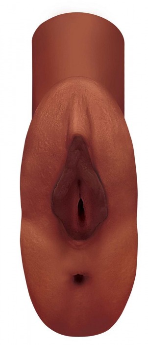 Коричневый мастурбатор Perfect Pussy Double Stroker - Pipedream - в Димитровграде купить с доставкой