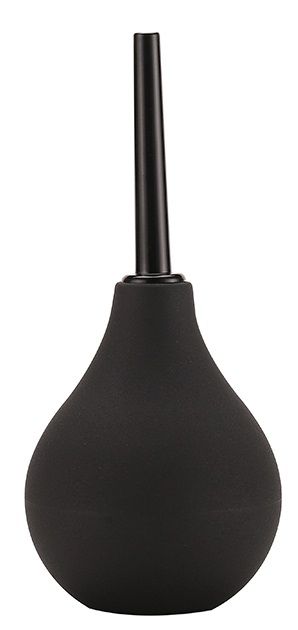 Черный анальный душ ANAL DOUCHE с прямым наконечником - Dream Toys - купить с доставкой в Димитровграде