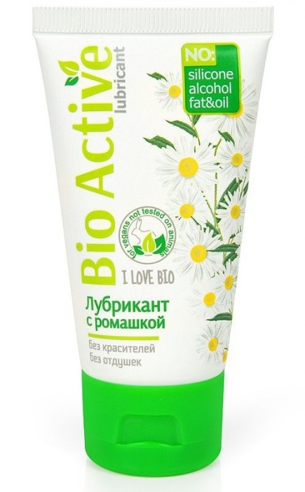 Гель-лубрикант на водной основе Bio Active - 50 гр. - Биоритм - купить с доставкой в Димитровграде